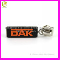 high quality rubber soft pvc zipper puller with logo,injection plastic zipper puller with brand